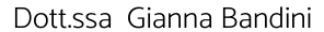 Dott.ssa Gianna Bandini Logo